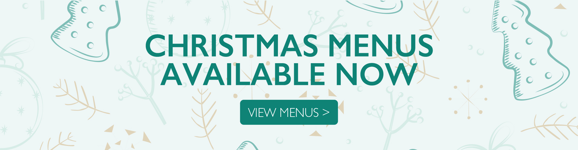Christmas menus now available