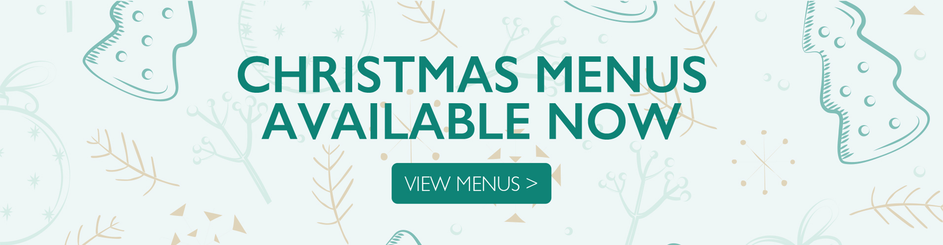 Christmas menus now available
